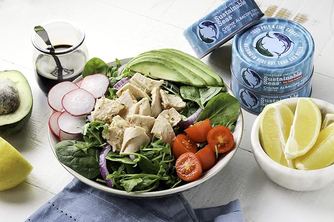 SUSTAINABLE SEAS Chunky Albacore, No Salt 5 OZ