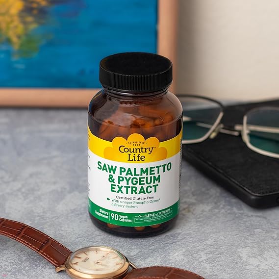 Country Life SAW PALMETTO & PYGEUM 90 Vegicaps