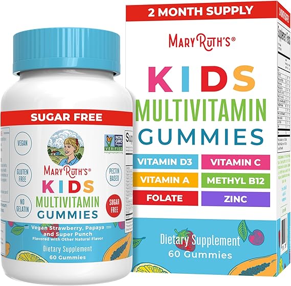 Gomitas multivitamínicas para niños de Mary Ruth's (60 unidades)