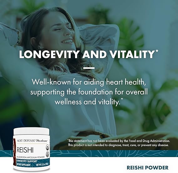 Host Defense Reishi Powder 100 grams