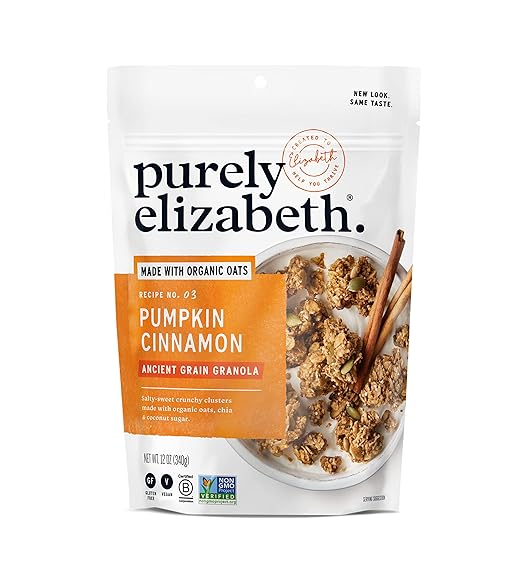 PURELY ELIZABETH Pumpkin Cinnamon 12 OZ