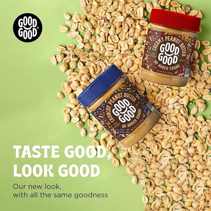 GOOD GOOD Peanut Butter Creamy Low Carb 12 OZ