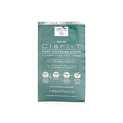 EARTH THERAPEUTICS CLARI-T PORE CLEANSING STRIPS 10 NOSE STRIPS