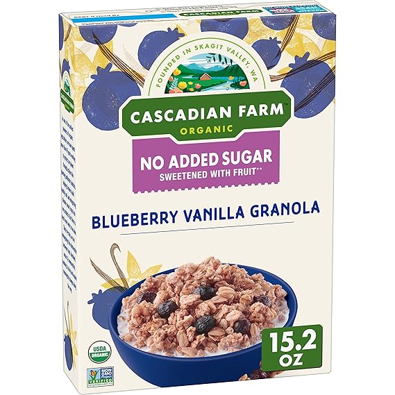 CASCADIAN FARM Blueberry Vanilla Granola 11 OZ