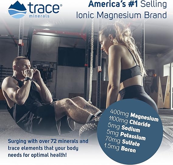 Trace Minerals Mega-Mag Low Sodium Mega-Mag 400 mg 4 fl oz