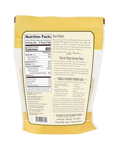 BOB`S RED MILL Coconut Flour 16 OZ