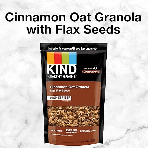 KIND Cinnamon Oat Cluster/Flax 11 OZ