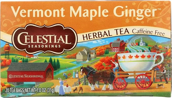 Celestial Seasonings Vermont Maple Ginger Herbal Tea