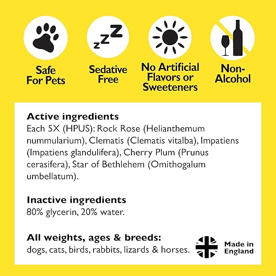 Bach Rescue Remedy For Pets