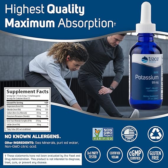 Trace Ionic Potassium 99 mg 2 fl oz