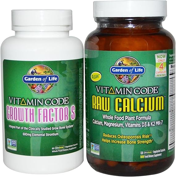 Garden of Life Vitamin Code Grow Bone 30-Day KIT