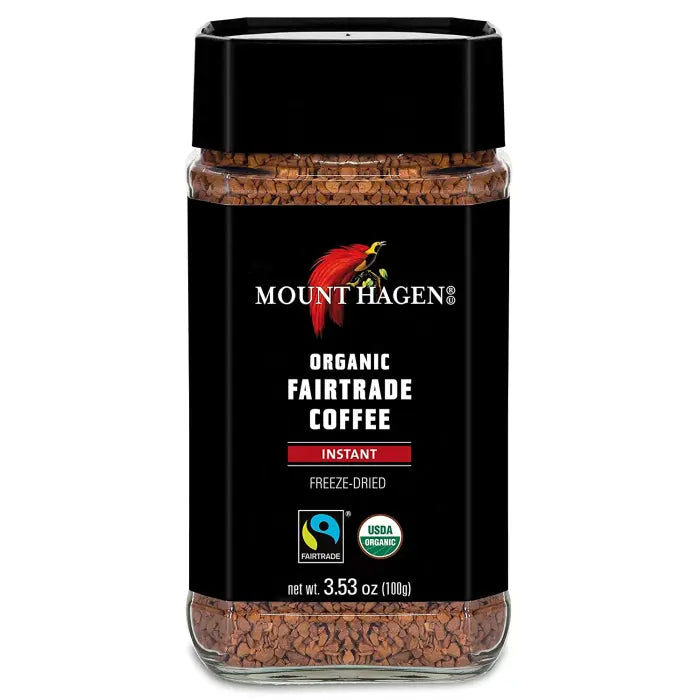 MOUNT HAGEN Coffee, Instant, Freeze Dried 3.5 OZ