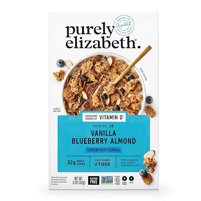 PURELY ELIZABETH Vanilla Blueberry Almond 11 OZ