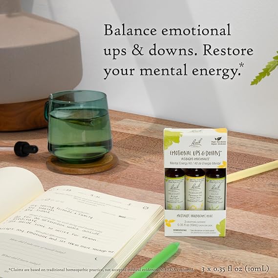 Bach Original Flower Remedies Emotional Ups & Downs Kit