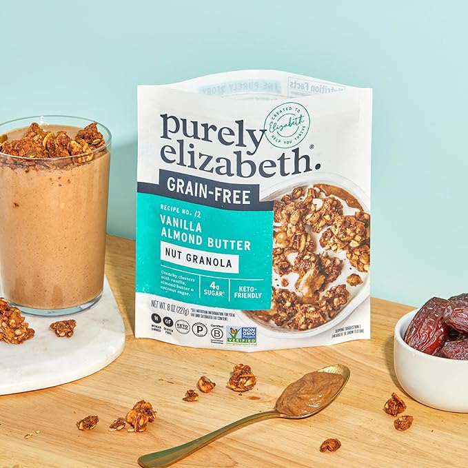 PURELY ELIZABETH Granola Van Almond Btr Grain Free 8 OZ