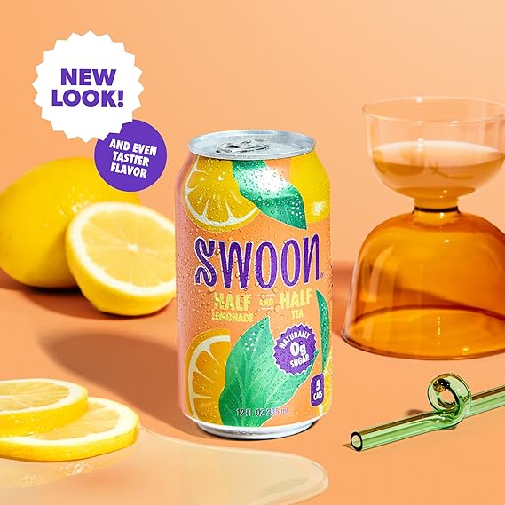 SWOON Lemonade, Half Tea 12/12 OZ
