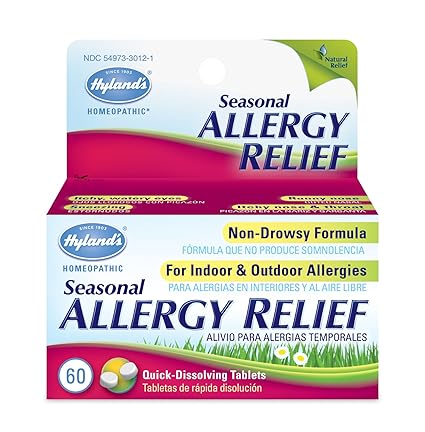 HYLANDS SEASONAL ALLERGY 60T HY0178