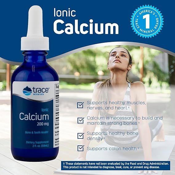 Trace Ionic Calcium 200 mg 2 fl oz