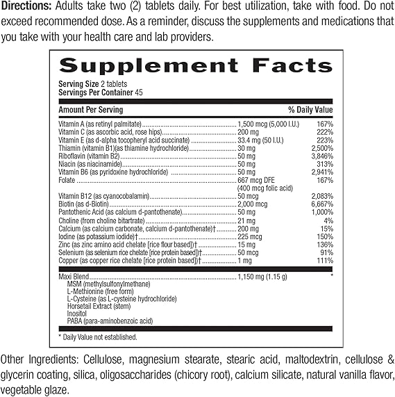 Country Life MAXI HARI PABA FREE 90 90 Tablet