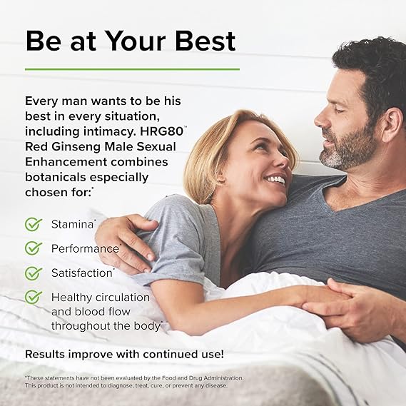 Red Ginseng HRG80 Male Sexual Enhancement 48 Capsules
