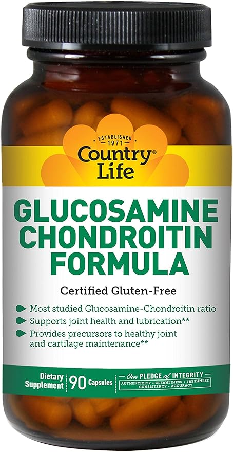 Country Life GLUCOSAMINE CHONDROITIN 90 Vegicaps