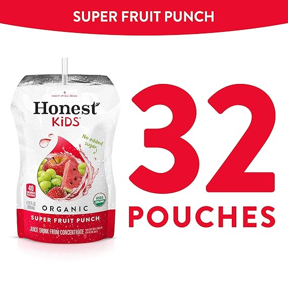 Honest Kids Certified Org. Super Fruit Punch