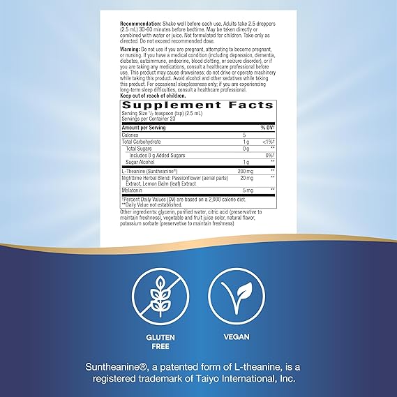 Nature's Way Sleep tonight™ Melatonin Drops, Cherry Flavor 2 Fl Oz