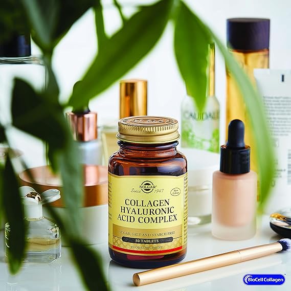 Solgar Collagen Hyaluronic Acid Complex Tablets 30tablet