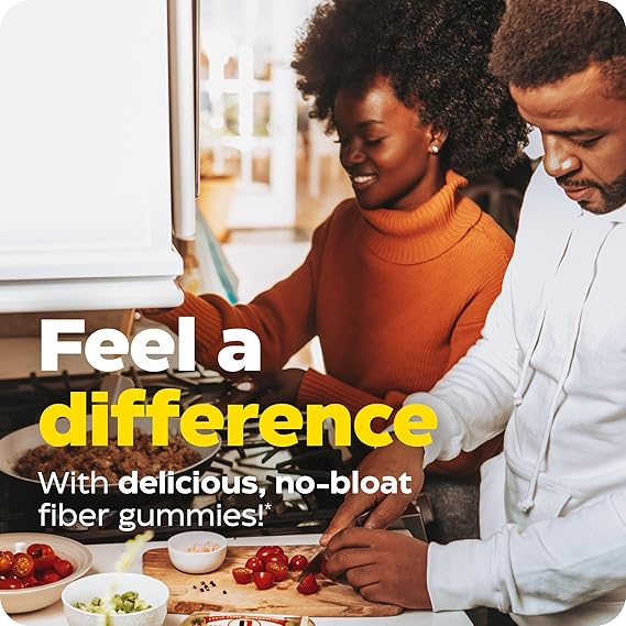 Enzymedica Fiber + Gummies Pre & Probiotic Gummies 90 ct