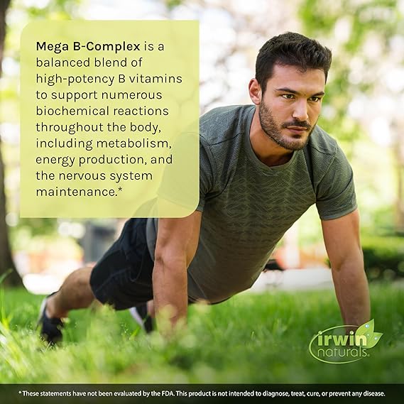 Mega B-Complex With "Quick Energy" MCTs