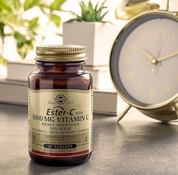 Solgar Ester-C® Plus 1000 mg Vitamin C Tablets (Ester-C® Ascorbate Complex) (CALIFORNIA ACCOUNTS ONLY) 90tablet