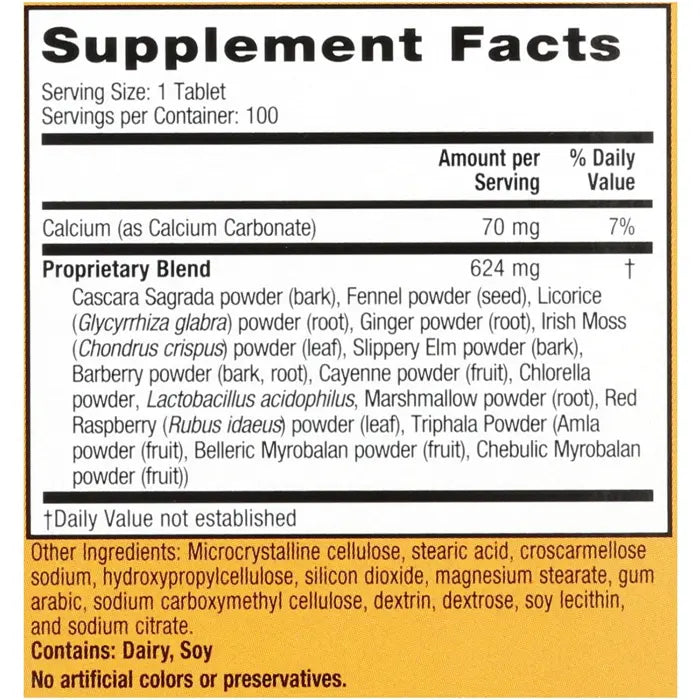 Nature’s Secret Super Cleanse 100 Tablets