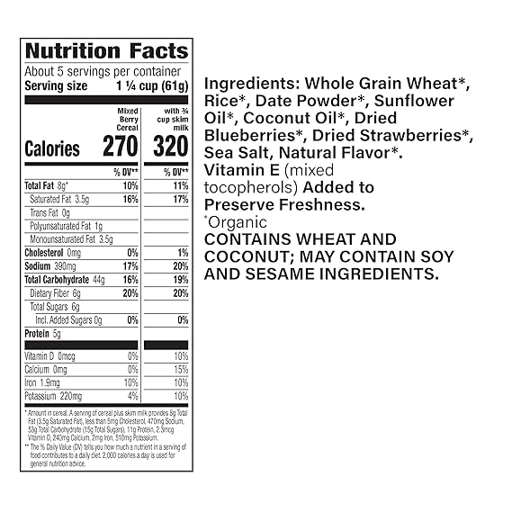 CASCADIAN FARM Mixed Berry 12.2 OZ