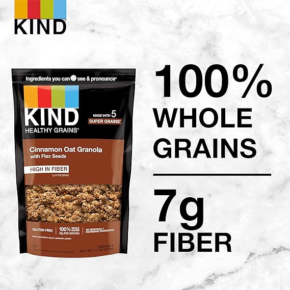 KIND Cinnamon Oat Cluster/Flax 11 OZ