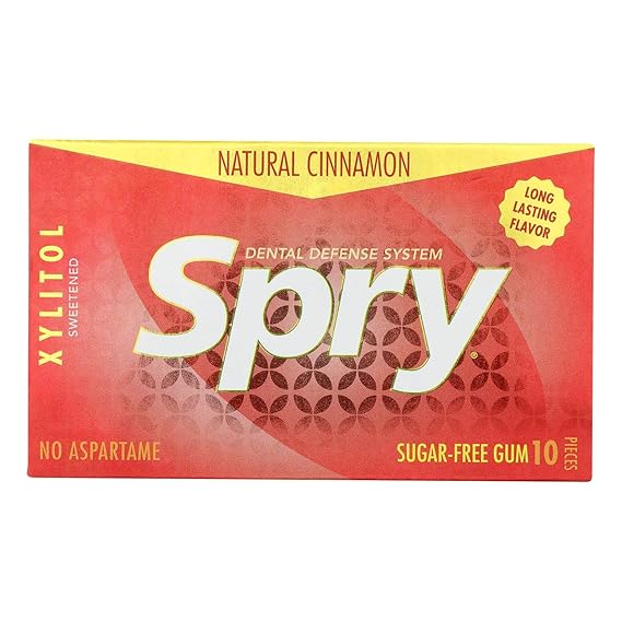 SPRY Cinnamon, Xylitol 20/10 CT