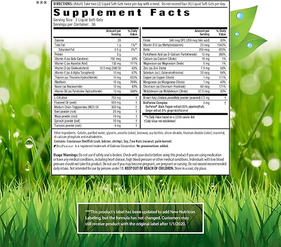 Irwin Naturals Quick Energy RED Liquid-Gel Multi