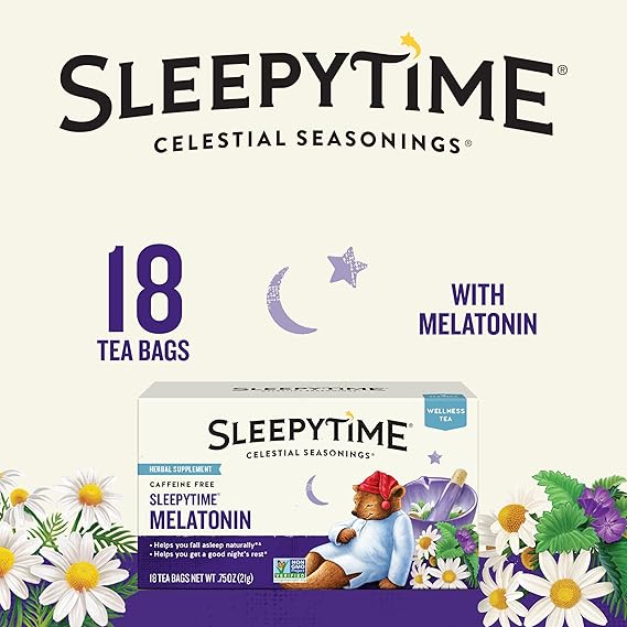 Sleepytime With Melatonin Herbal Tea