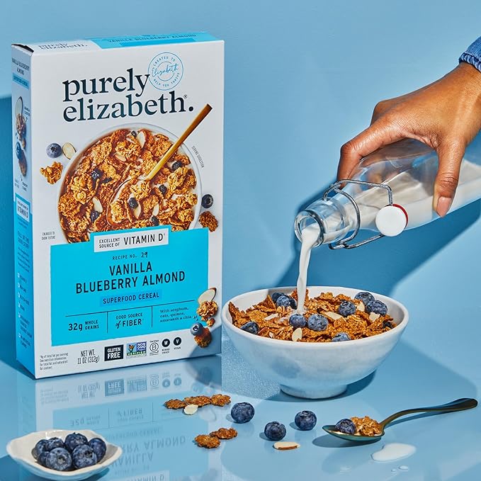 PURELY ELIZABETH Vanilla Blueberry Almond 11 OZ