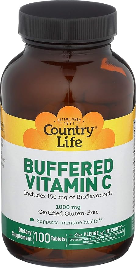 Country Life BUFFERED VITAMIN C 1000MG 100 Tablet