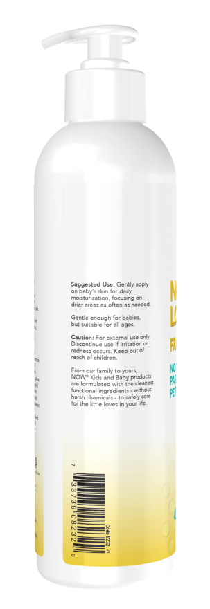 Now NOURISHING BABY LOTION - FRAGRANCE FREE 8 FL OZ
