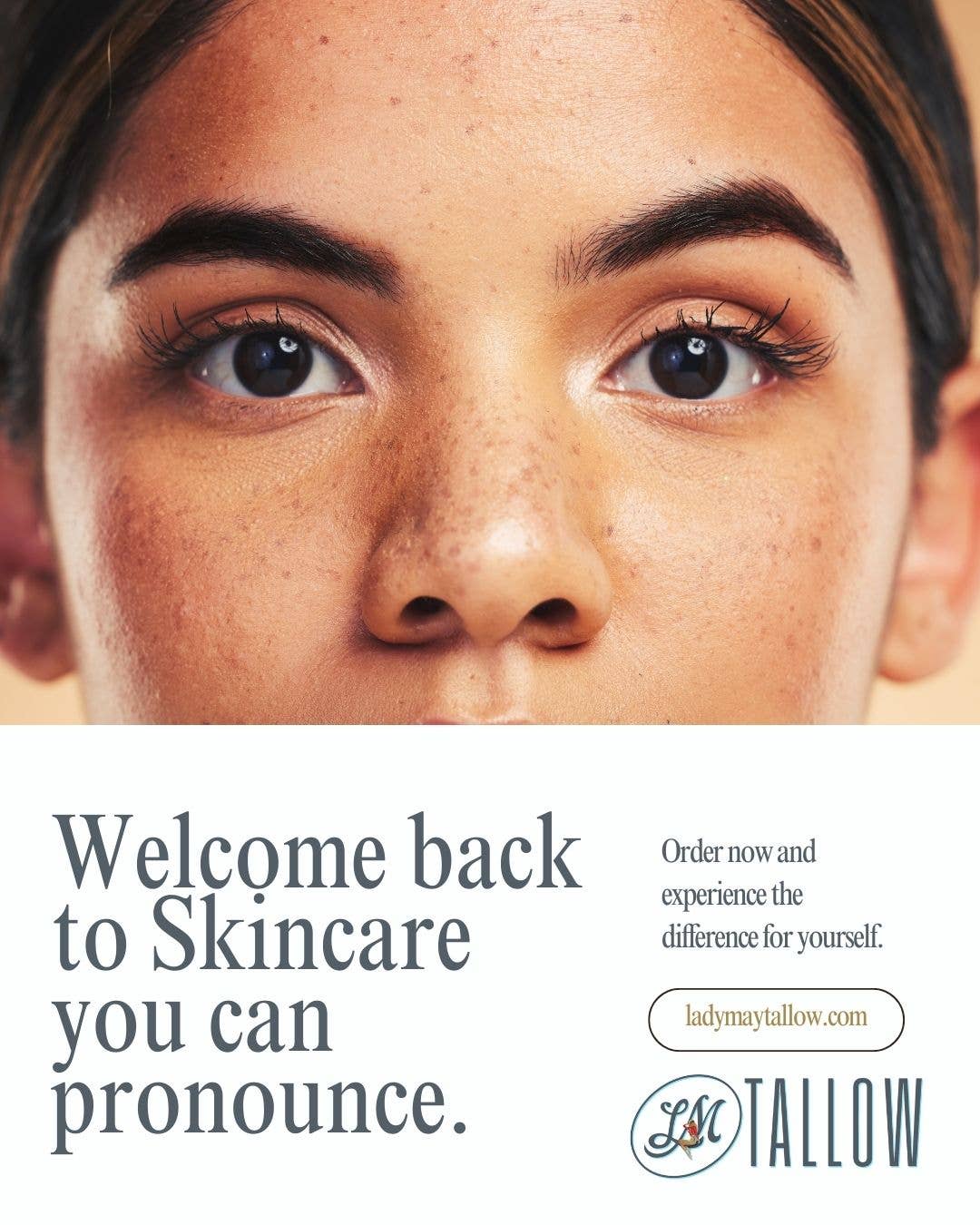 Unscented Whipped Tallow Moisturizer | 100% Natural Skincare: 9oz