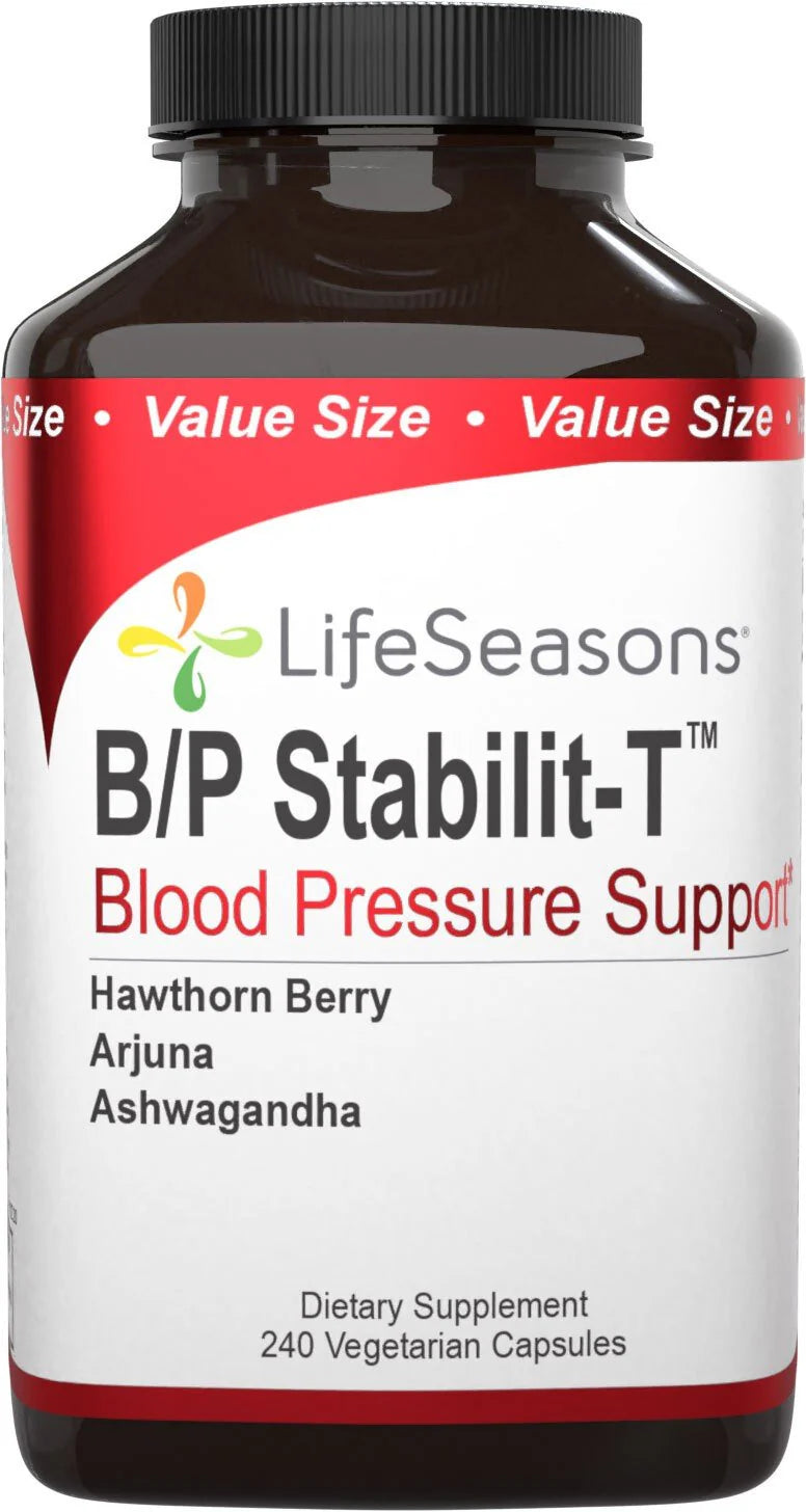 Life Seasons B/P Stabili-T (VALUE SIZE) for Blood Pressure Support 240 Capsules