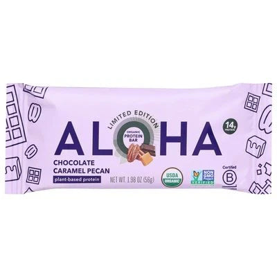 ALOHA Bar Chcolate Caramel Pecan 1.98 OZ