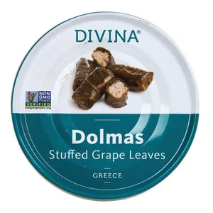 DIVINA Dolmas, Stuffed Grape Leaves 12/7 OZ