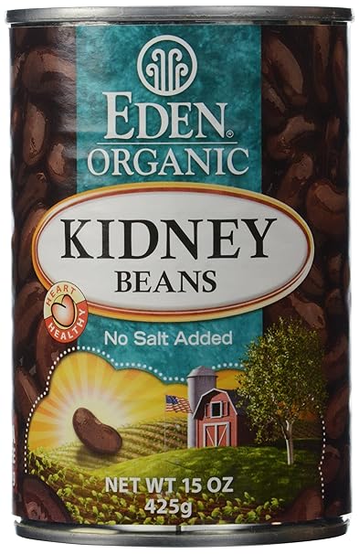 EDEN FOODS Beans, Kidney, Fat Free 15 OZ