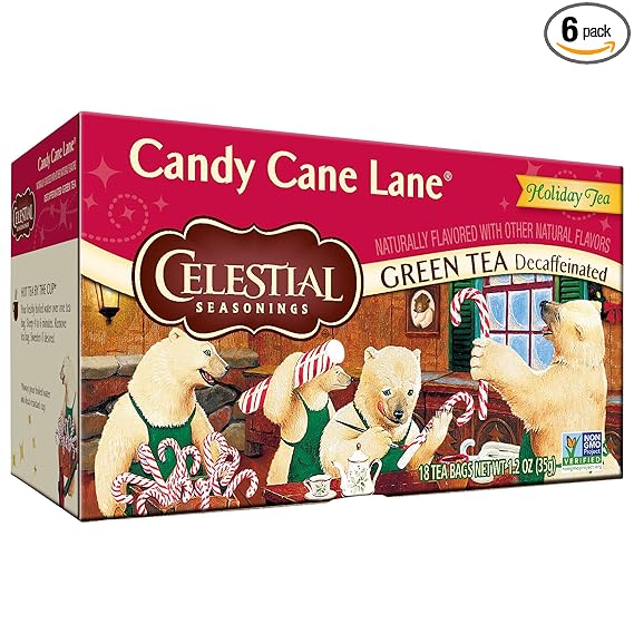 Green Tea Candy Cane Lane Holiday Tea