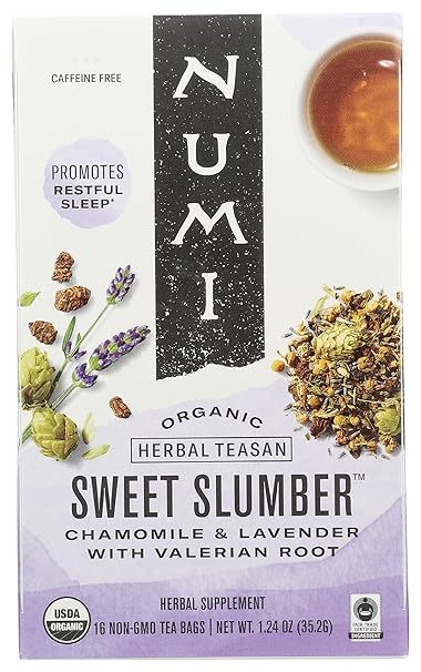 NUMI TEAS Sweet Slumber Herbal Teasan 16 BAG