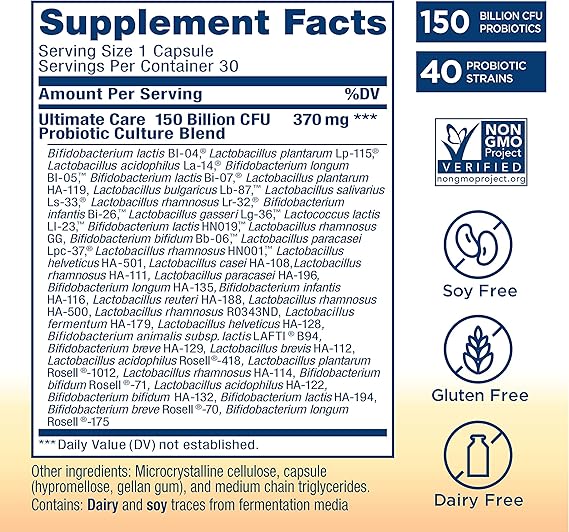 Renew Life UF ULTIMATE CARE 150B 30 CT