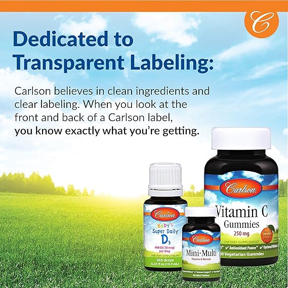 Carlson Magnesium Oxide 350 mg 180 caps