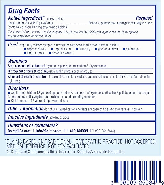 Boiron Ignatia amara 30c